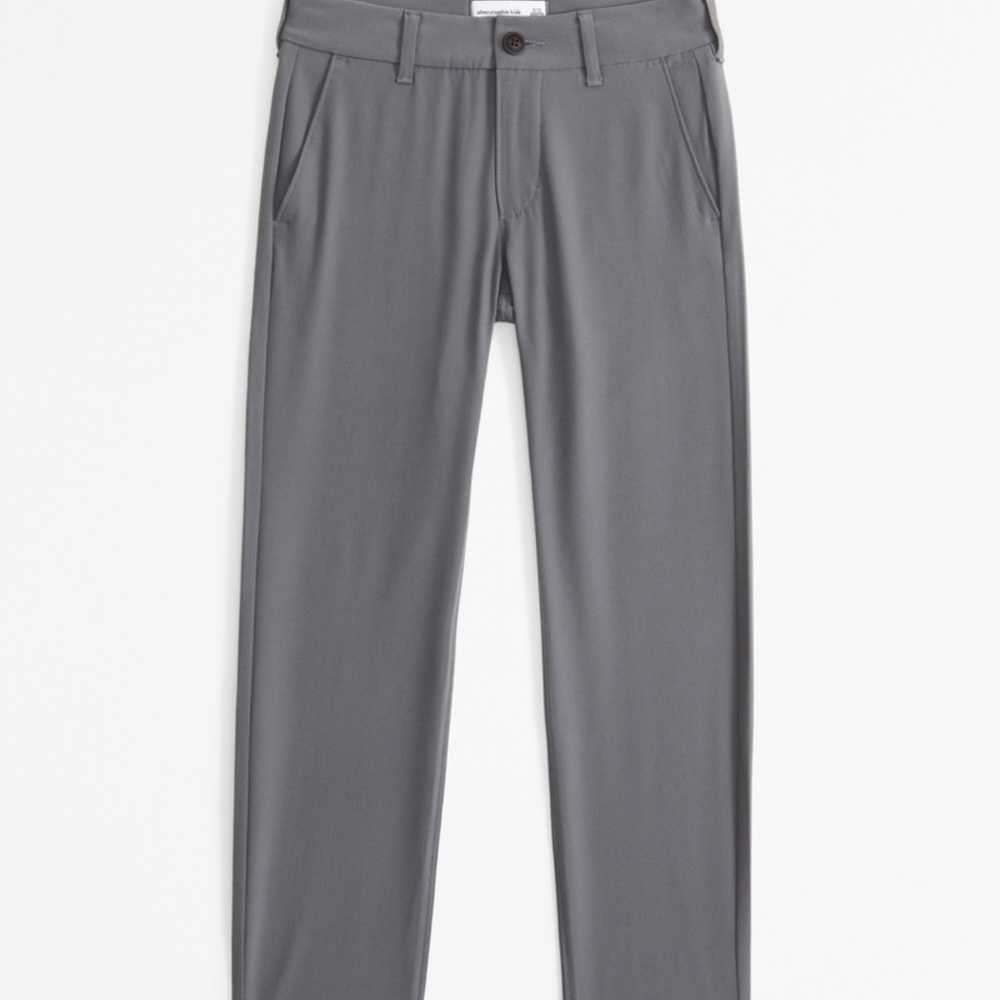 A+F Boys Performance Chino Pants - Gray NWOT 7/8 Regular